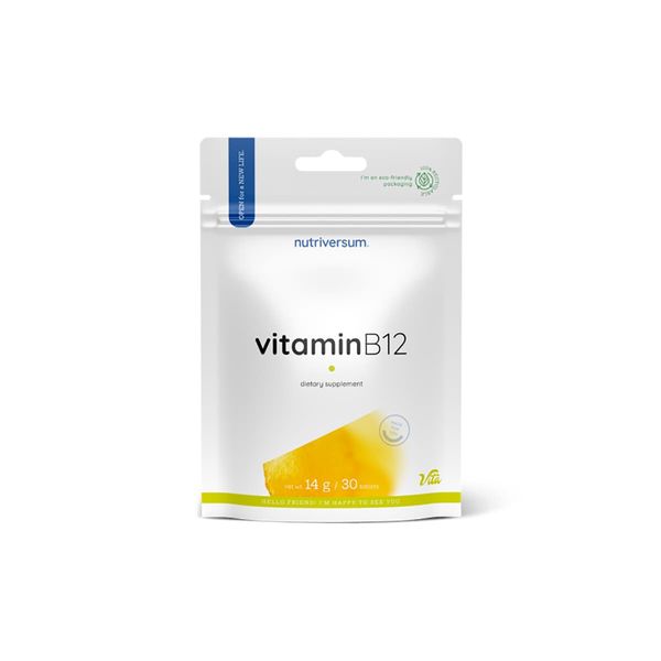 Вітамін Nutriversum VITAMIN B12, 30 таблеток DS-2489 фото