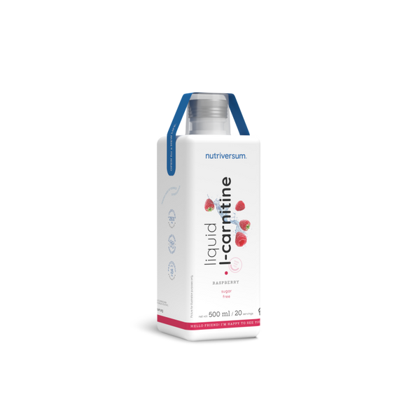 Жироспалювач Nutriversum LIQUID L-CARNITINE (малина) 500 мл DS-2195 фото