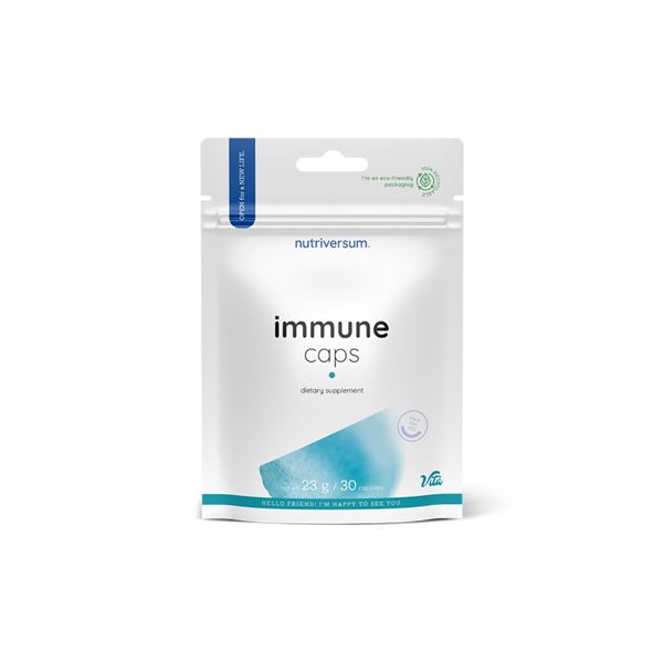 Для підтримки імунної системи Nutriversum IMMUNE CAPS, 30 капсул DS-2391 фото