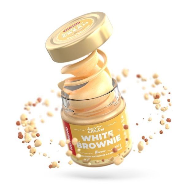 Арахісова паста Nutrend Denuts Cream (білий брауні) 250 г DS-2399 фото