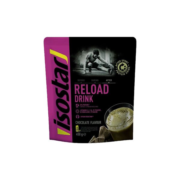 Протеїновий напій Isostar Reload Drink (шоколад) 450 г DS-2563 фото