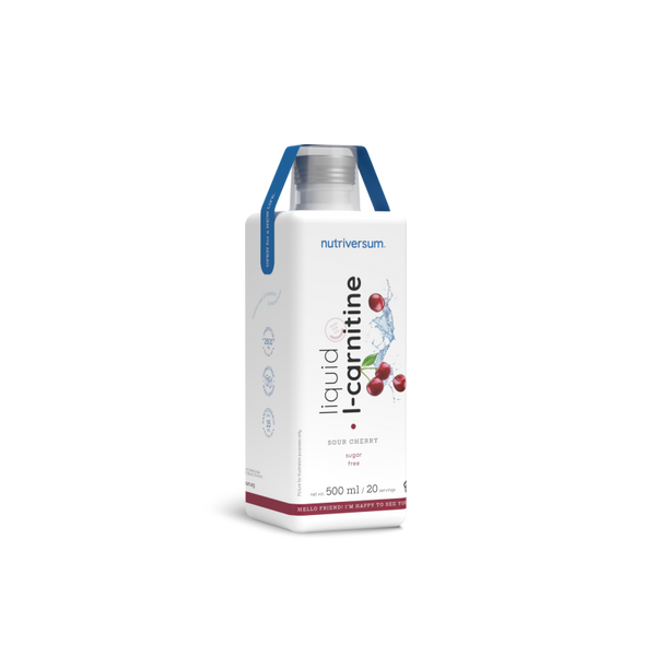 Жироспалювач Nutriversum LIQUID L-CARNITINE (кисла вишня) 500 мл DS-2194 фото