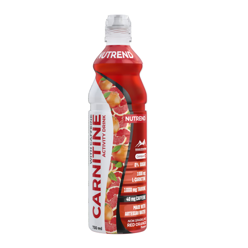 Жироспалювач Nutrend Carnitine Drink + Caffeine (red orange) 750 мл DS-0085 фото