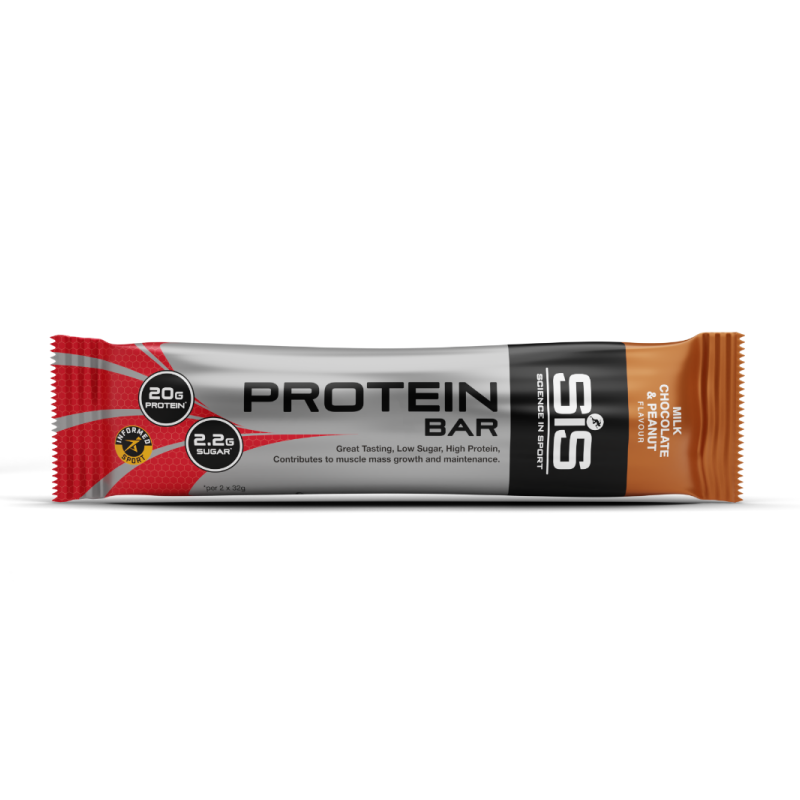 Протеїновий батончик SiS Protein Bar (молочний шоколад та арахіс) 2 x 32 г DS-2511 фото