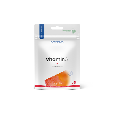 Вітамін A Nutriversum VITAMIN A, 30 таблеток DS-2162 фото