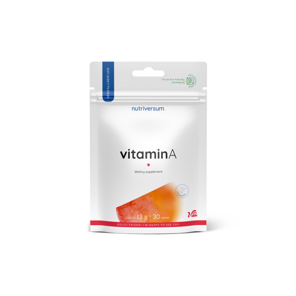 Вітамін A Nutriversum VITAMIN A, 30 таблеток DS-2162 фото