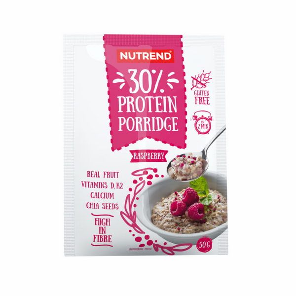 Протеїнова вівсянка Nutrend Protein Porridge (малина) 50 г DS-2480 фото