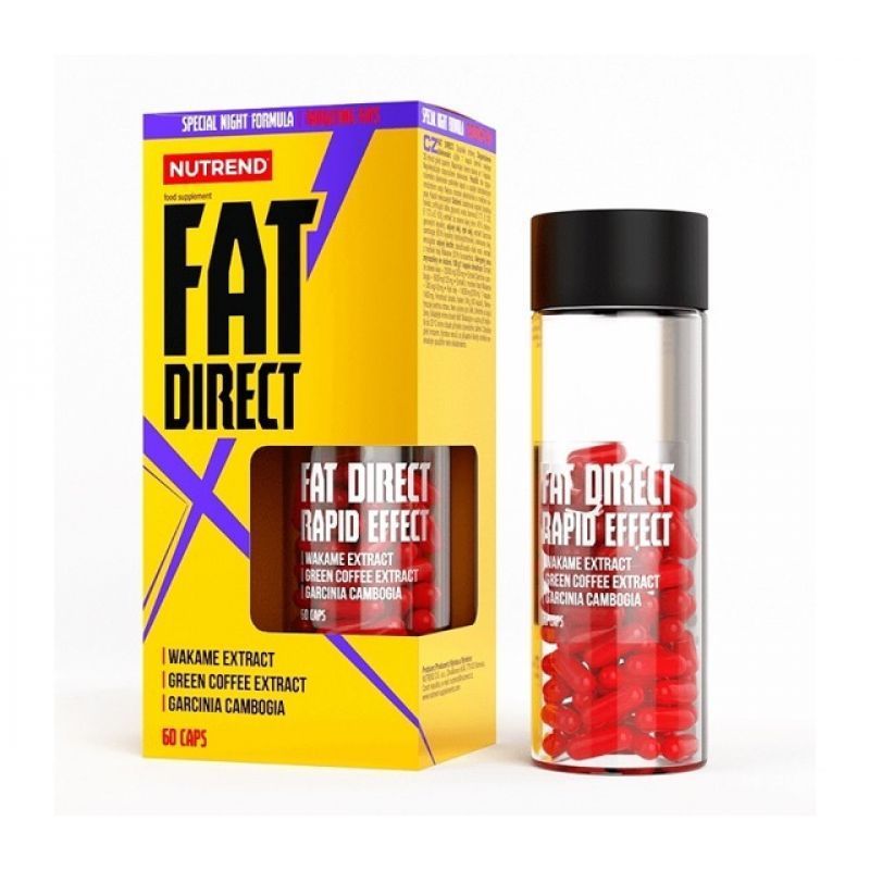 Нічний жироспалювач Nutrend Fat Direct, 60 капсул DS-0123 фото
