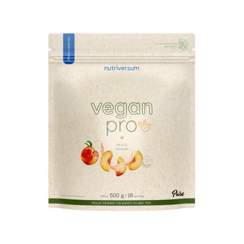 Протеїн Nutriversum Vegan Pro (персиковий йогурт) 500 г DS-2285 фото
