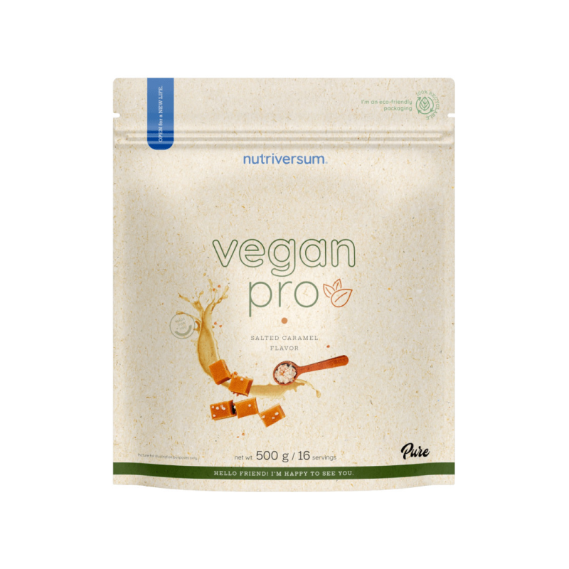 Протеїн Nutriversum Vegan Pro (солона карамель) 500 г DS-2287 фото